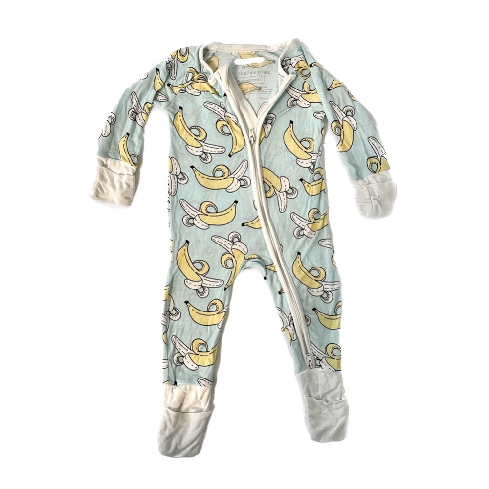 Little Sleepies Zippee Pajamas Bananas